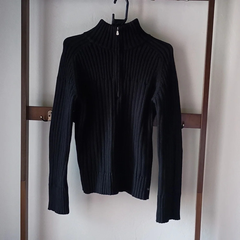 Calvin Klein Black Knit Sweater